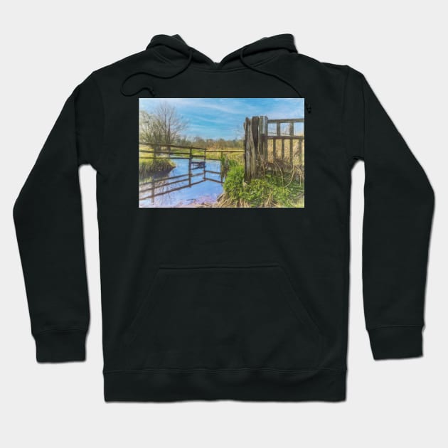 A Watering Place On The River Pang Hoodie by IanWL